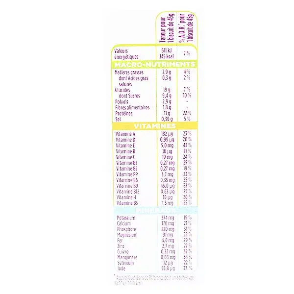 Barra Gerlinéa Balanced Meal Maçã e Mirtilo 8 unidades