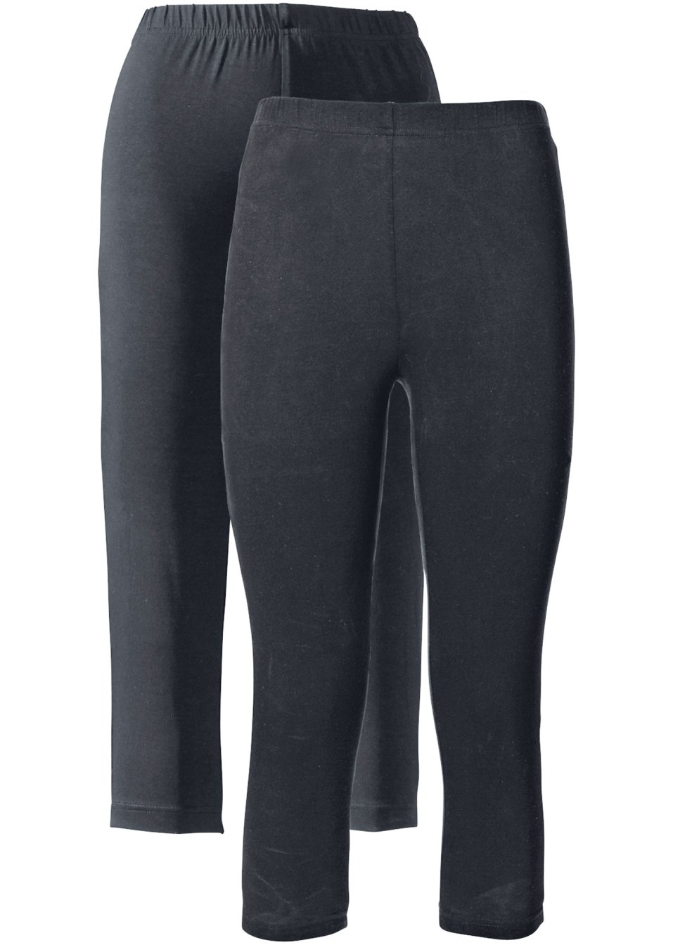 Lot de 2 leggings corsaire extensibles