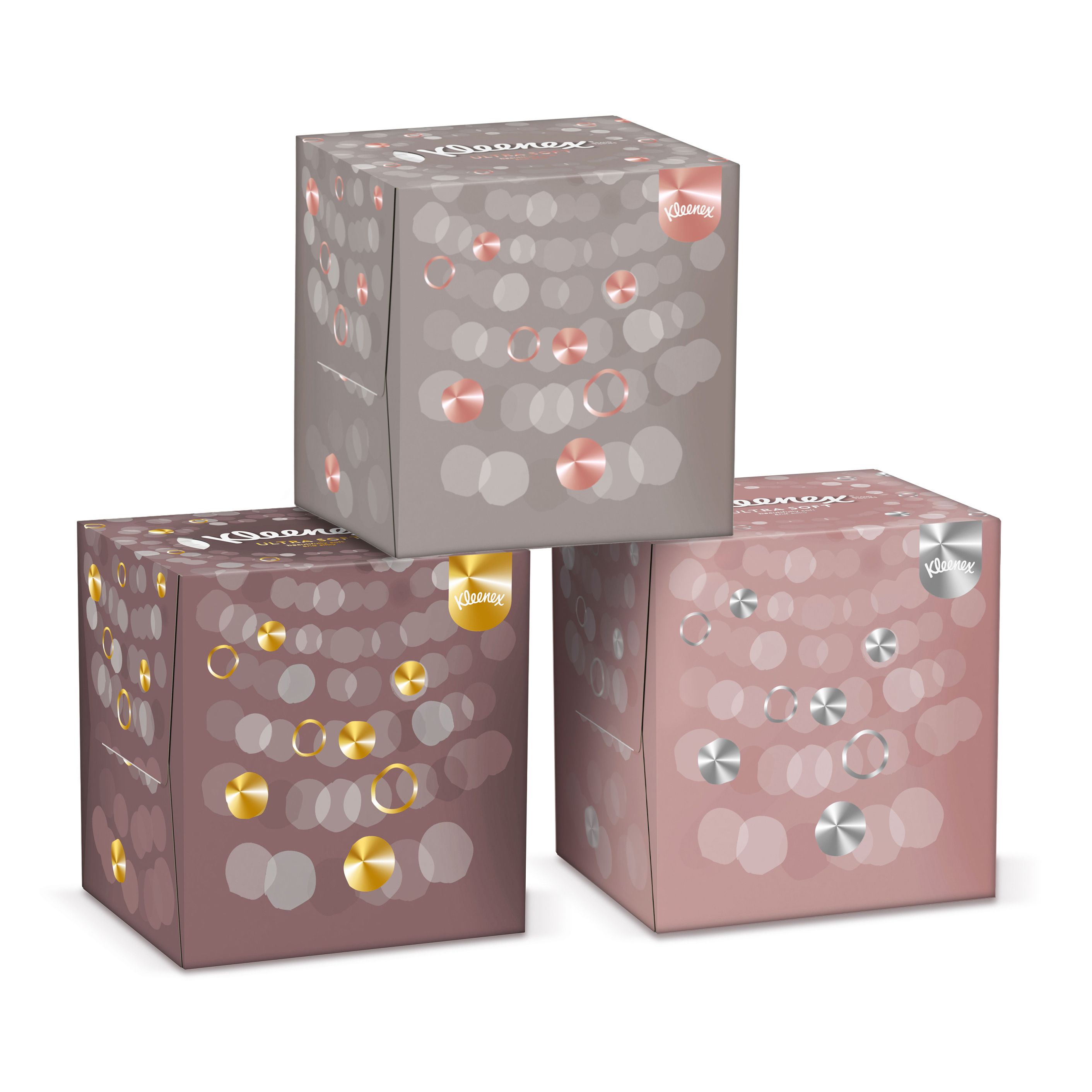 Kleenex Ultra Soft Kosmetiktücher-Box Taschentücher extra weich