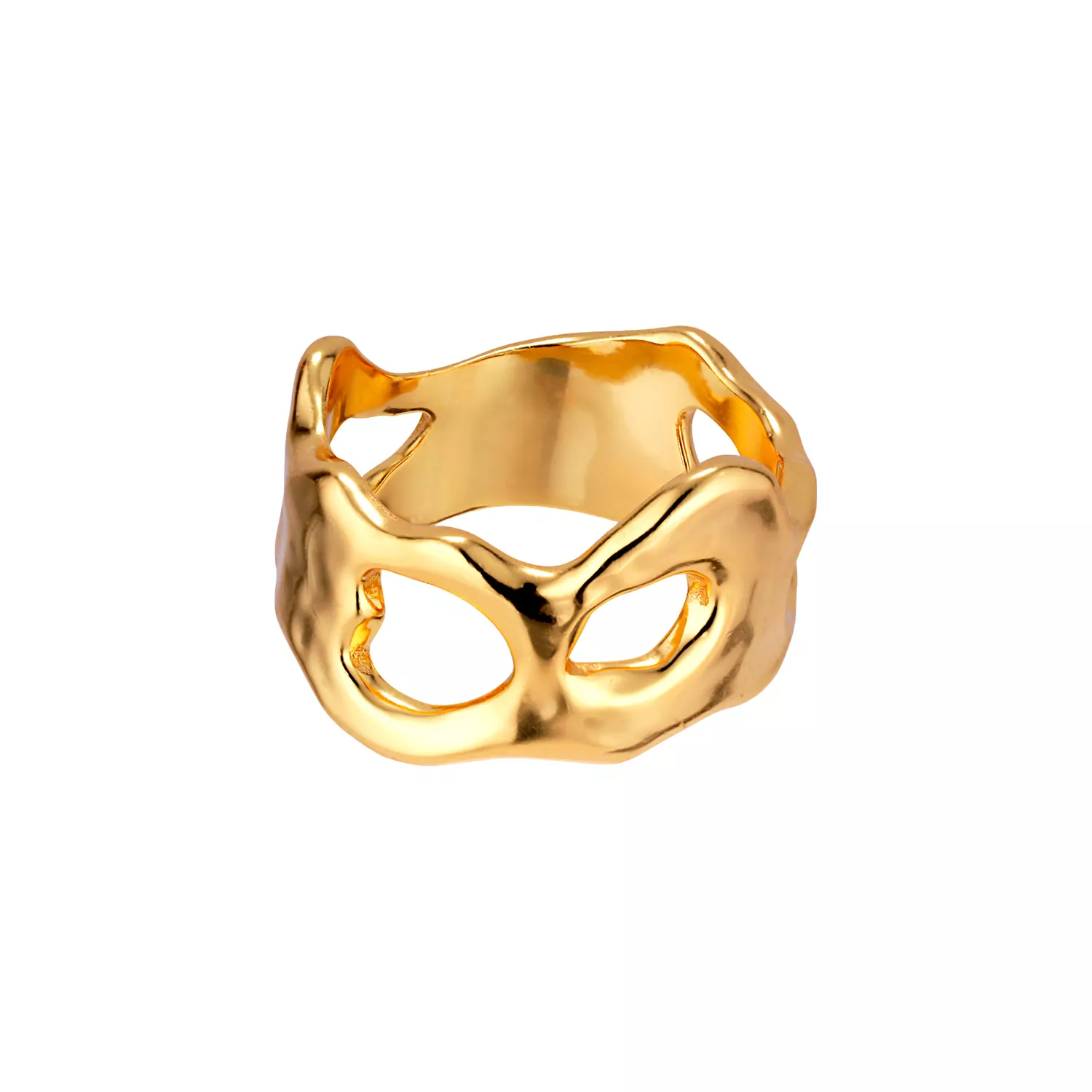 Jane Kønig Medium Butterfly Ring Ring 18 kt. Forgyldt Sølv MBR-HS23-G