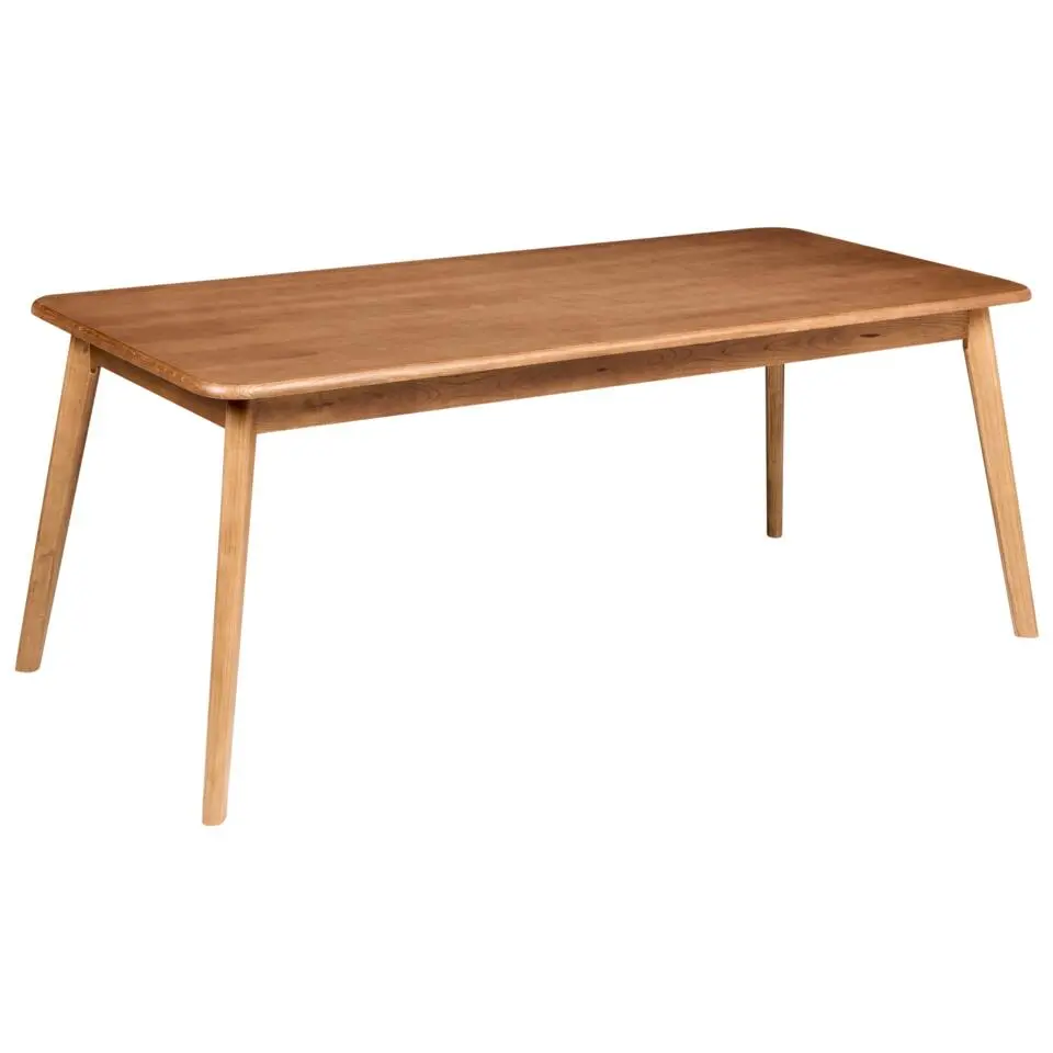 KEHO - Eettafel - Donker eikenhout - 200 x 90 cm - MDF
