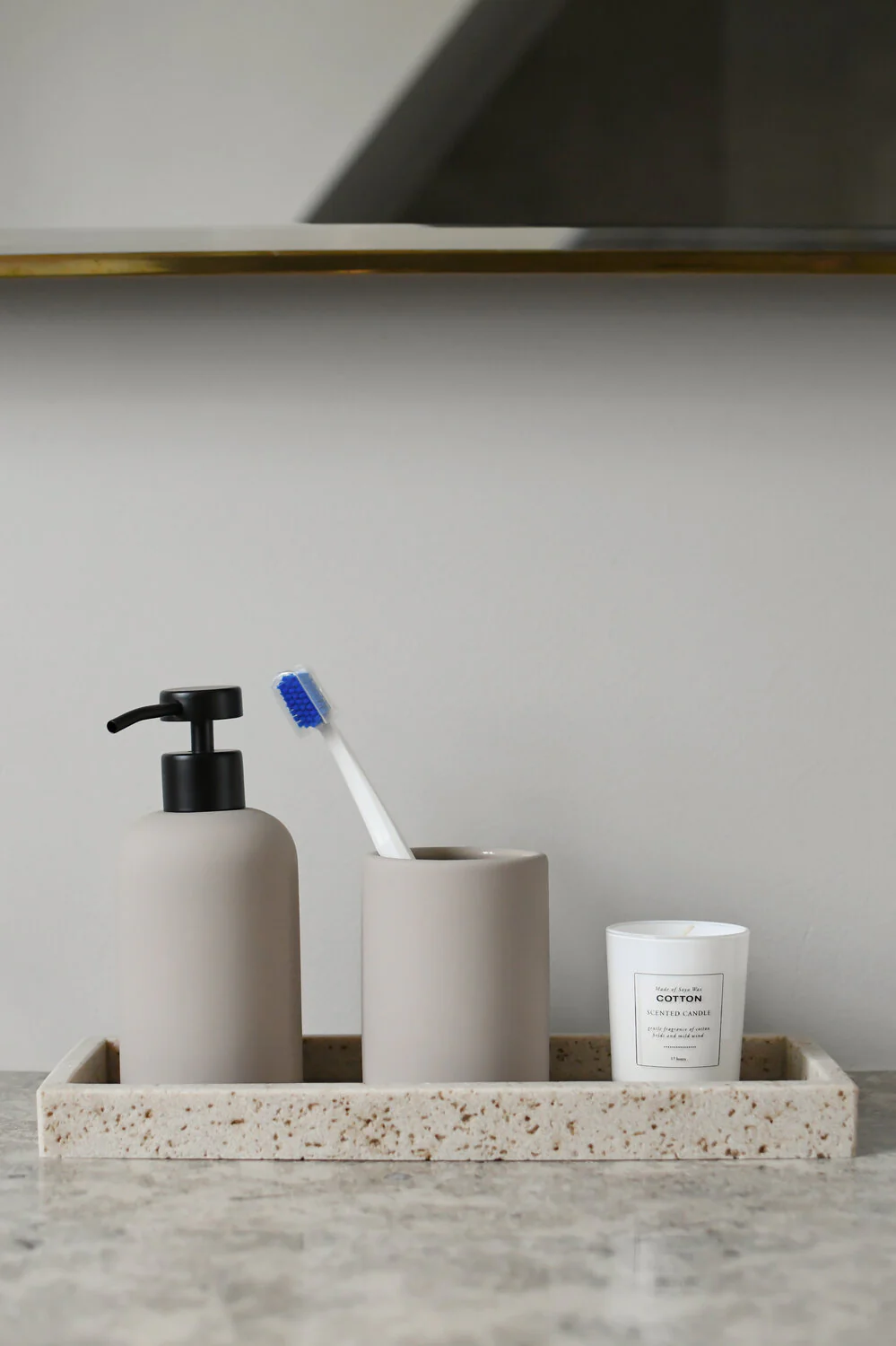 Bahne Interior  Ceramic Smooth tandbørstekrus - lysebrun