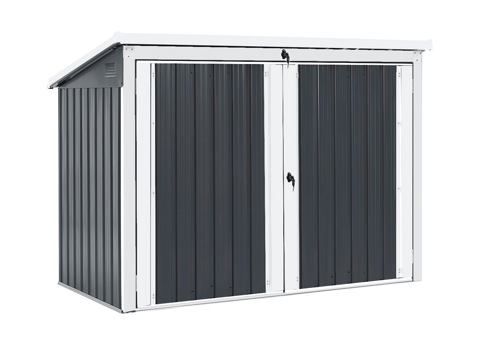 Home Deluxe Mülltonnenbox BASURA M 2x 240 Liter