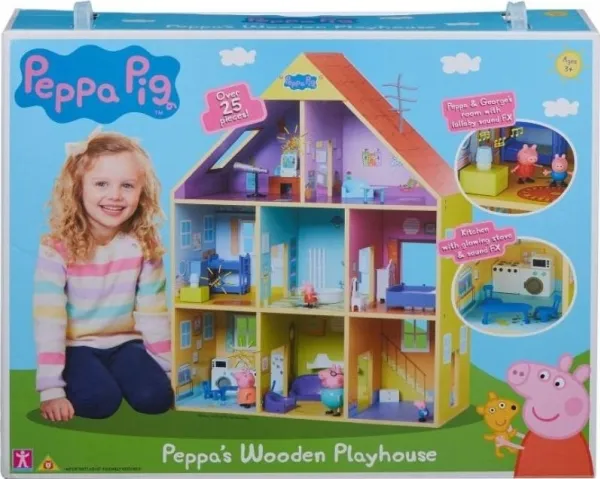 Peppa Pig DLX Wooden Playhouse