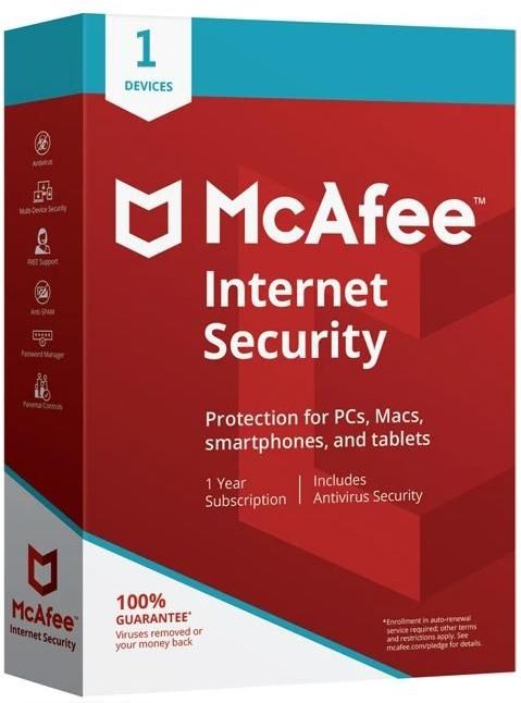 McAfee - Total Protection - Beveiliging voor 3 Apparaten - Windows, Mac, Android, iOS