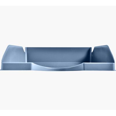 Exacompta Ecotray - Corbeille à courrier BeeBlue - pour format A4+ - bleu clair