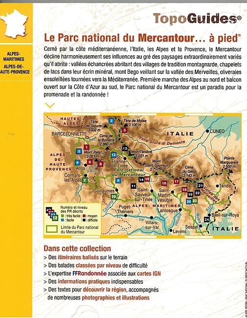 FFRP - PN18 PN DU MERCANTOUR A PIED FFRP