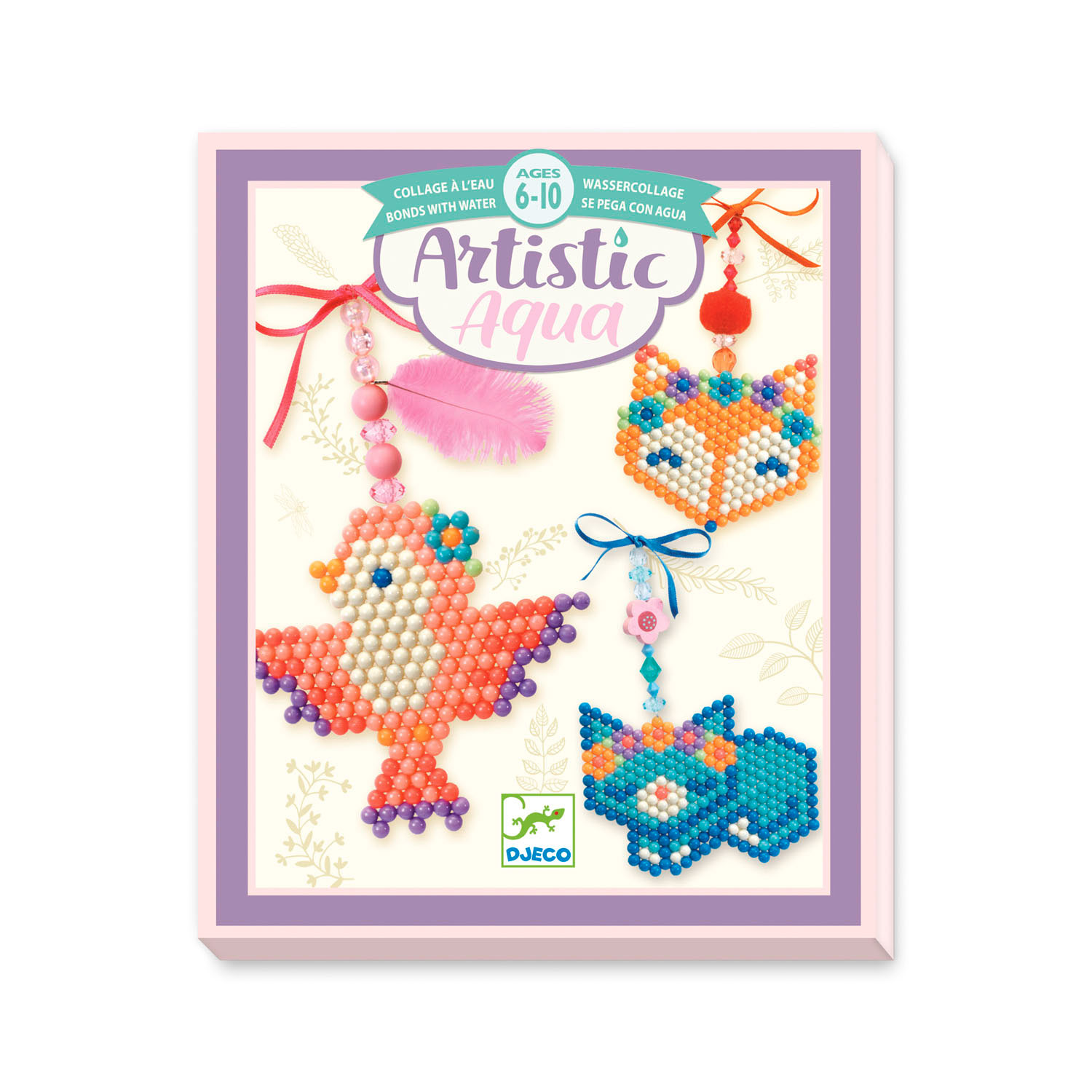 Djeco Aqua Kralen Hangers Maken - Dieren