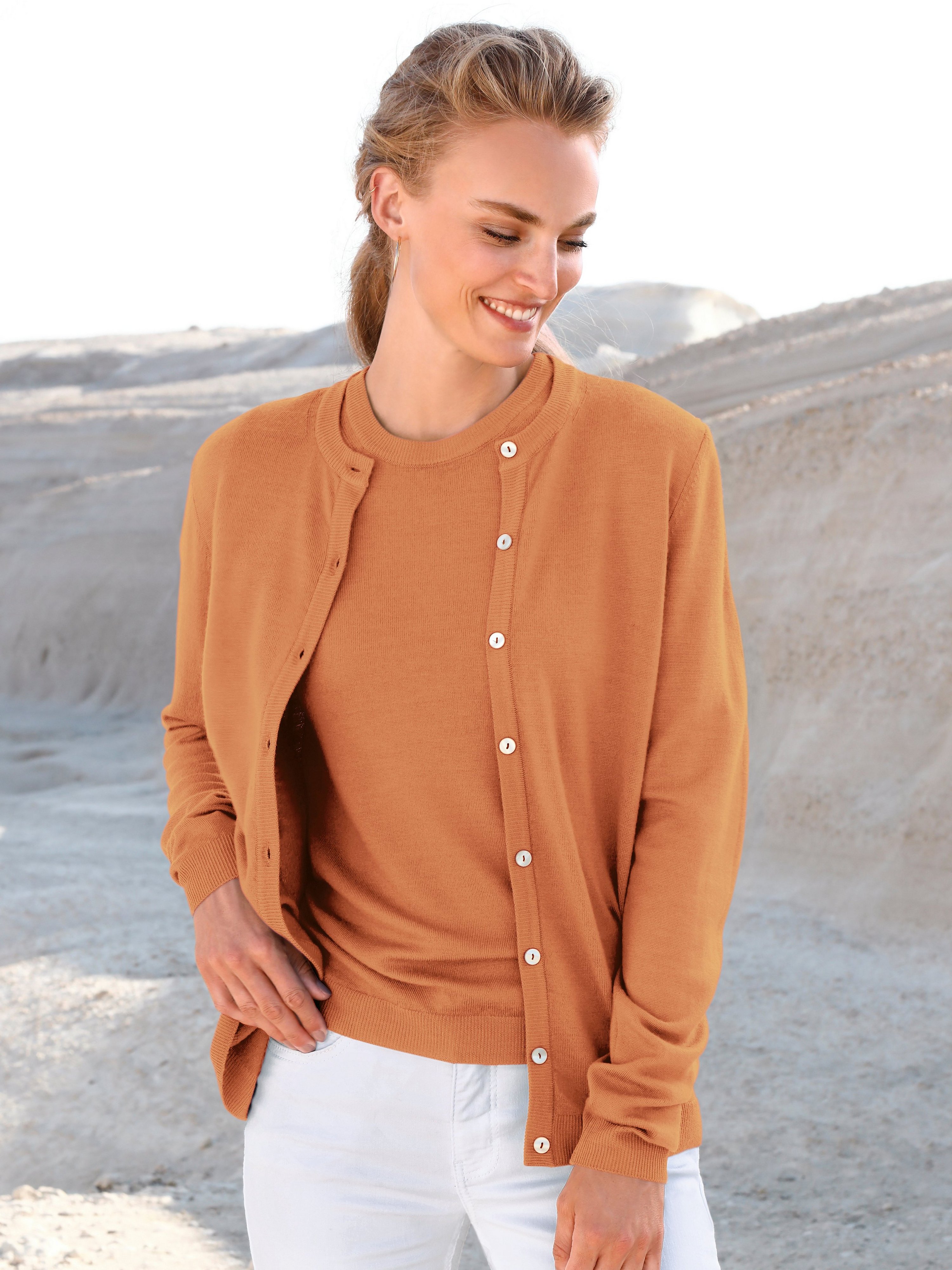 Twinset aus 100%Schurwolle Pure Tasmanian Wool