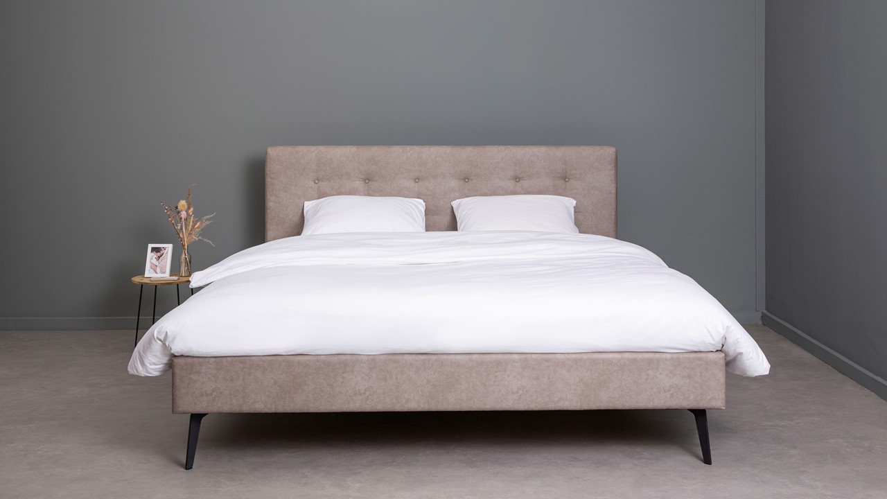 Bed Noëlle jeep zilver