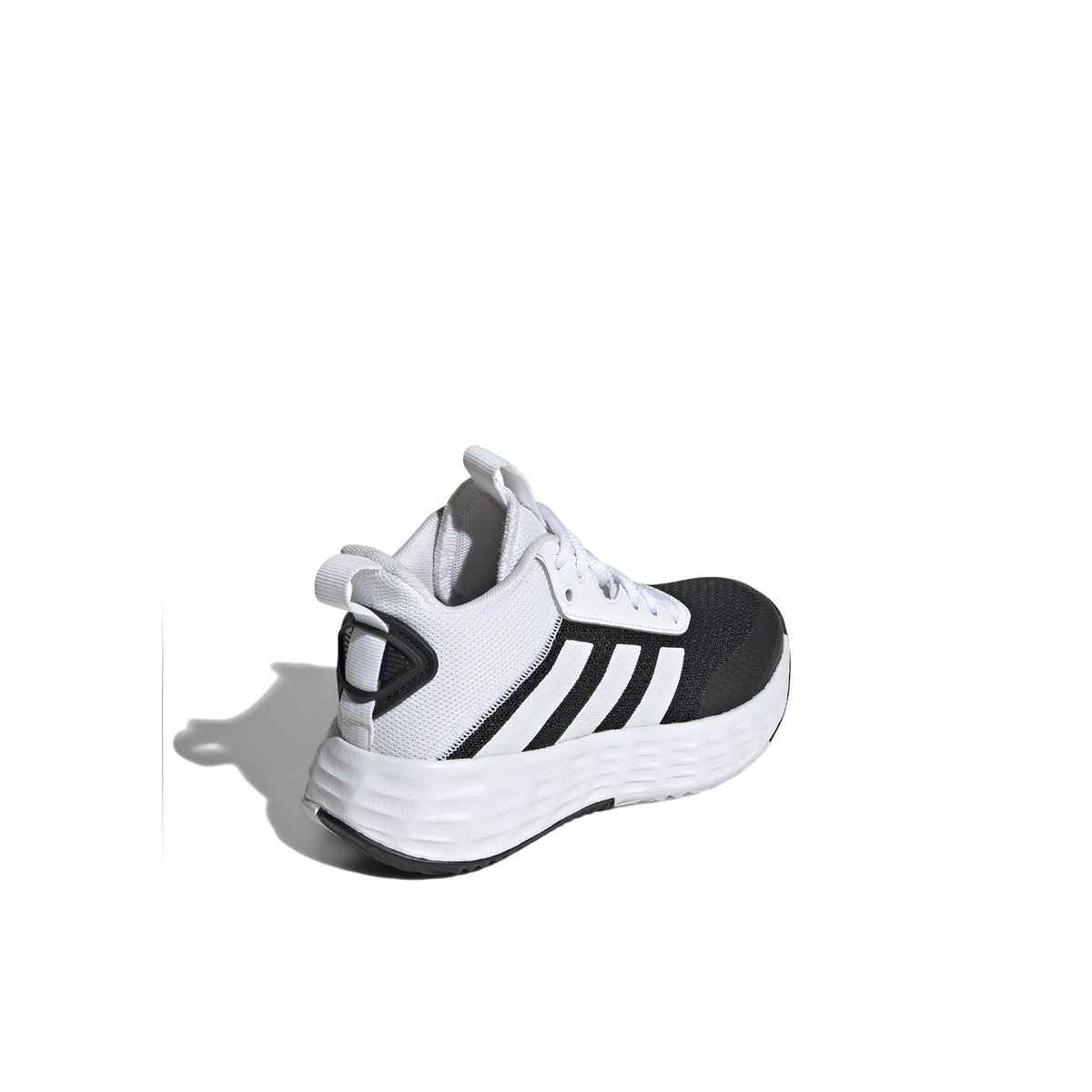 ADIDAS-Ownthegam-jb-Basket de basketball - Talon plat - Noir/Blanc
