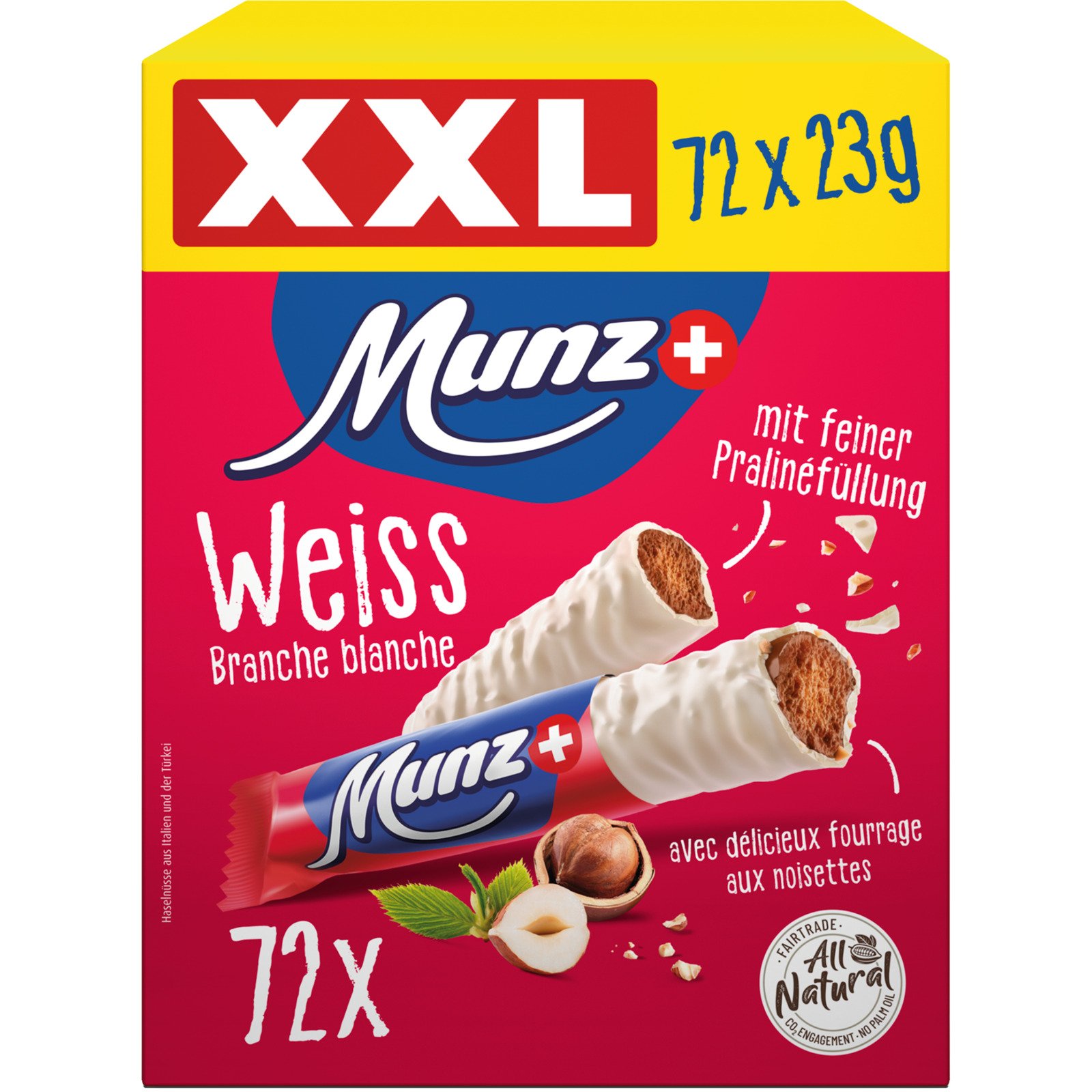 Munz Prügeli weiss XXL 3 x 24 x 23 g