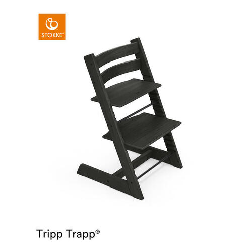 Chaise haute TRIPP TRAPP chêne Noir - STOKKE