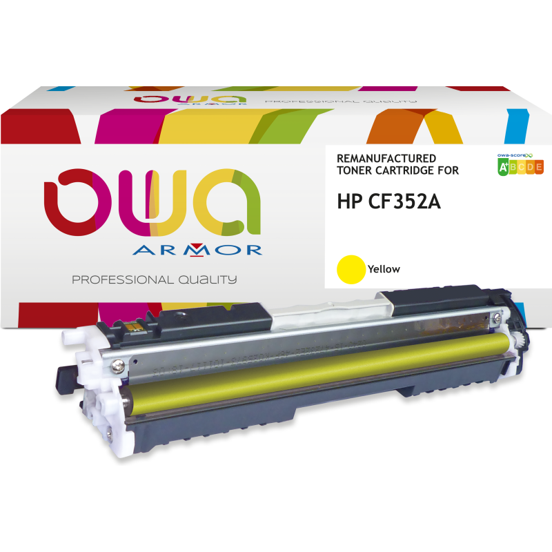 Toner remanufacturé OWA - standard - pour HP CF351A