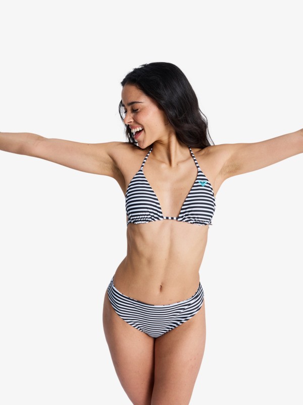 Summer Surf RV Moderate Bas de bikini réversible Noir Femme
