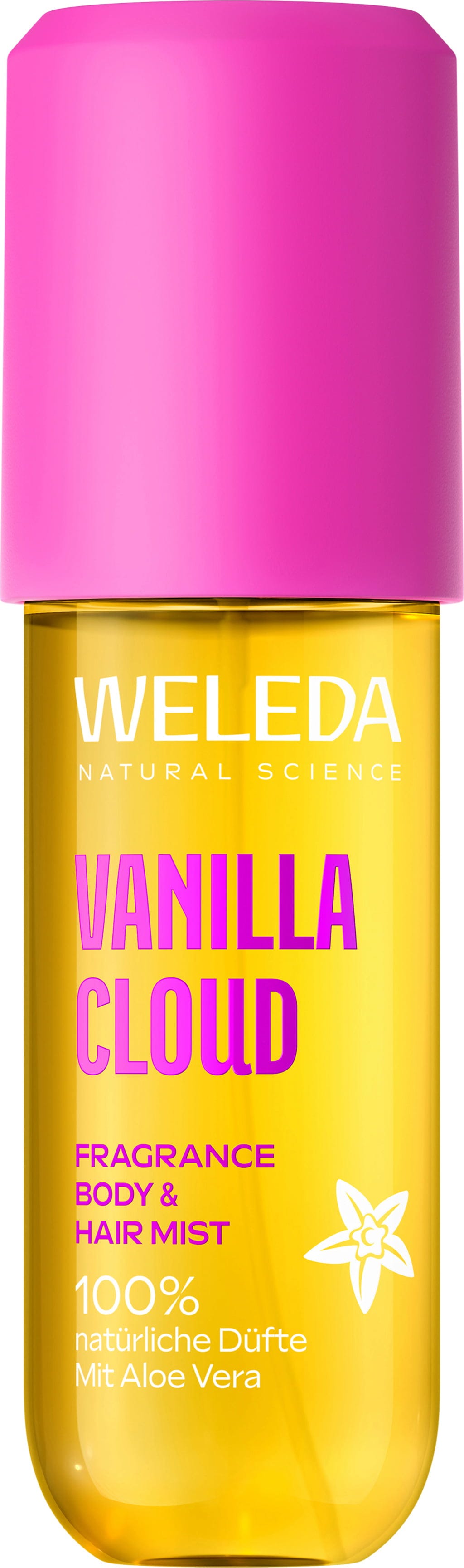 Weleda  Fragrance Body & Hair Mist Vanilla Cloud, 95 ml
