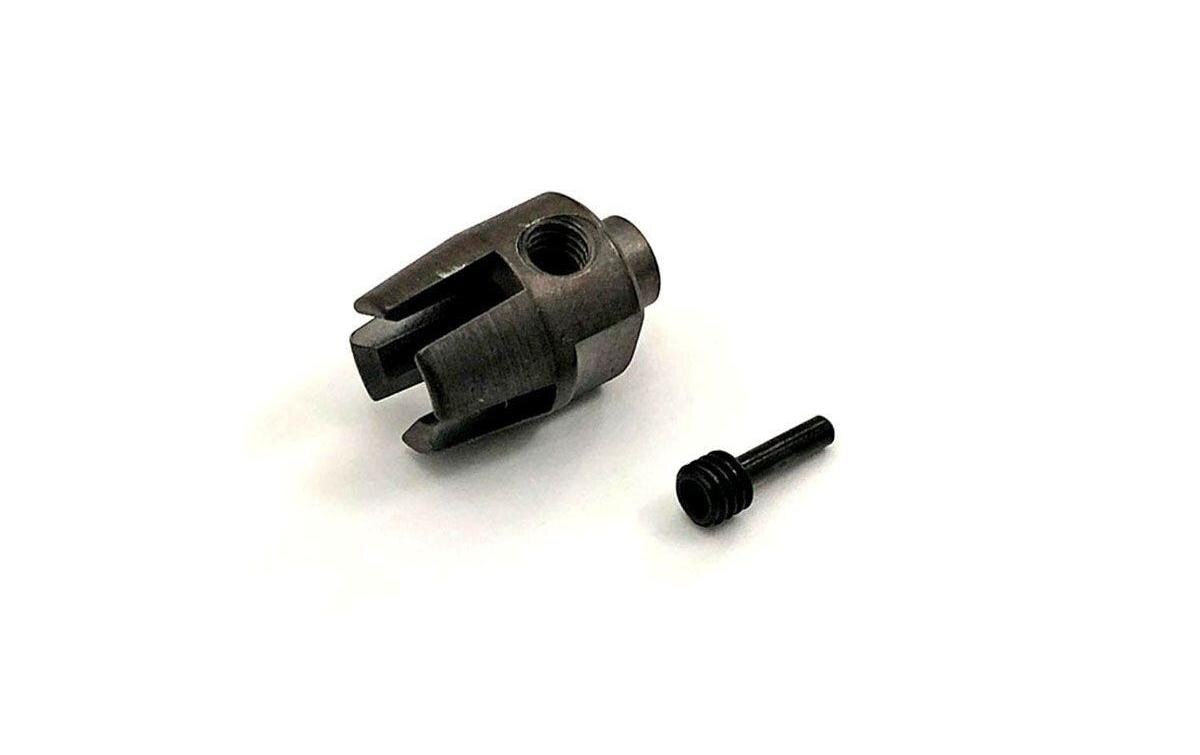 Getriebeausgang HD Cup R Fazer FZ02 mitte hinten, StahlGetriebe