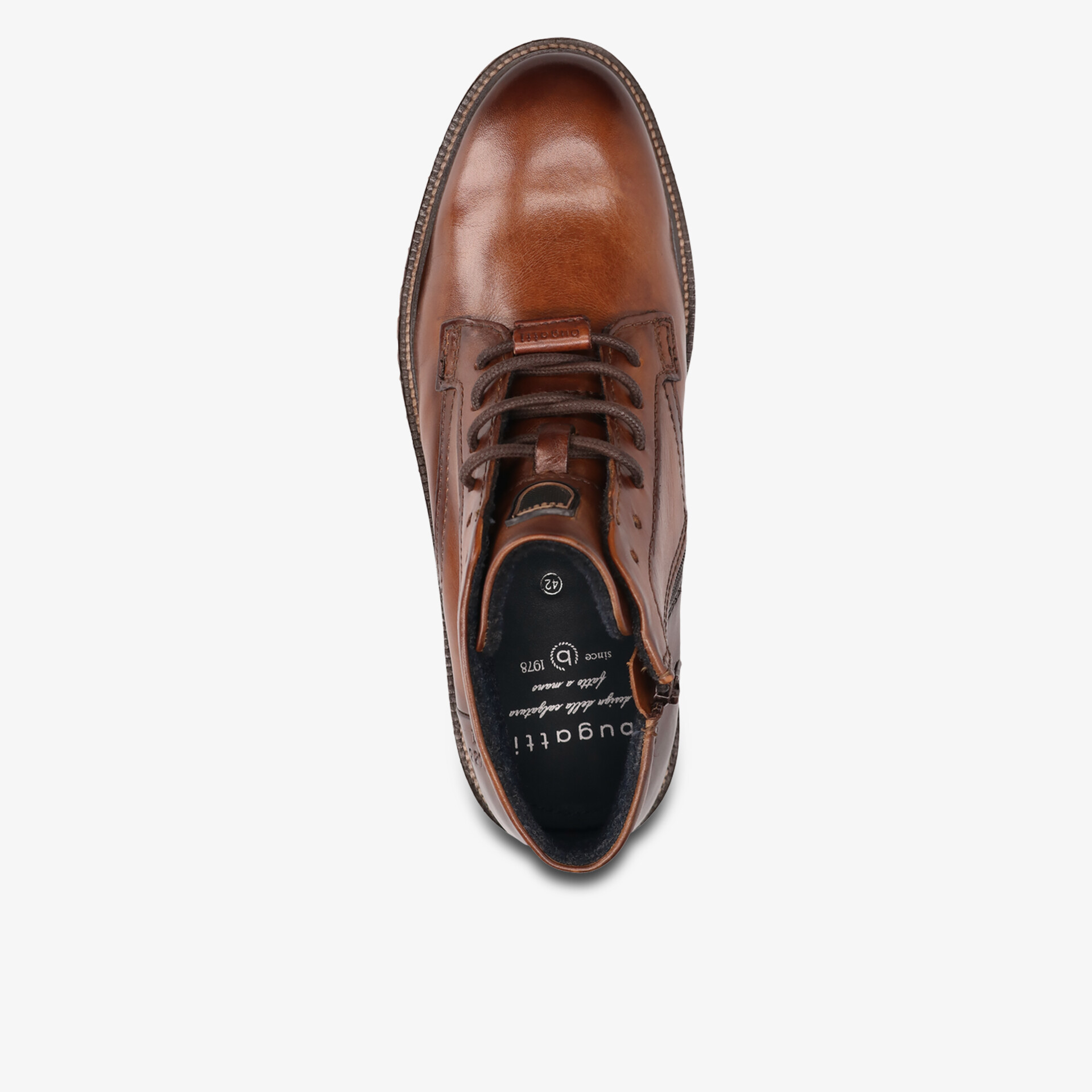 bugatti Herren Stiefeletten cognac