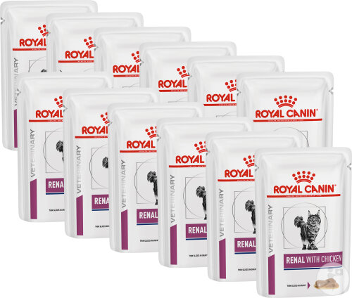 Royal Canin Veterinary Feline Wet Renal Support Chicken 12x85g