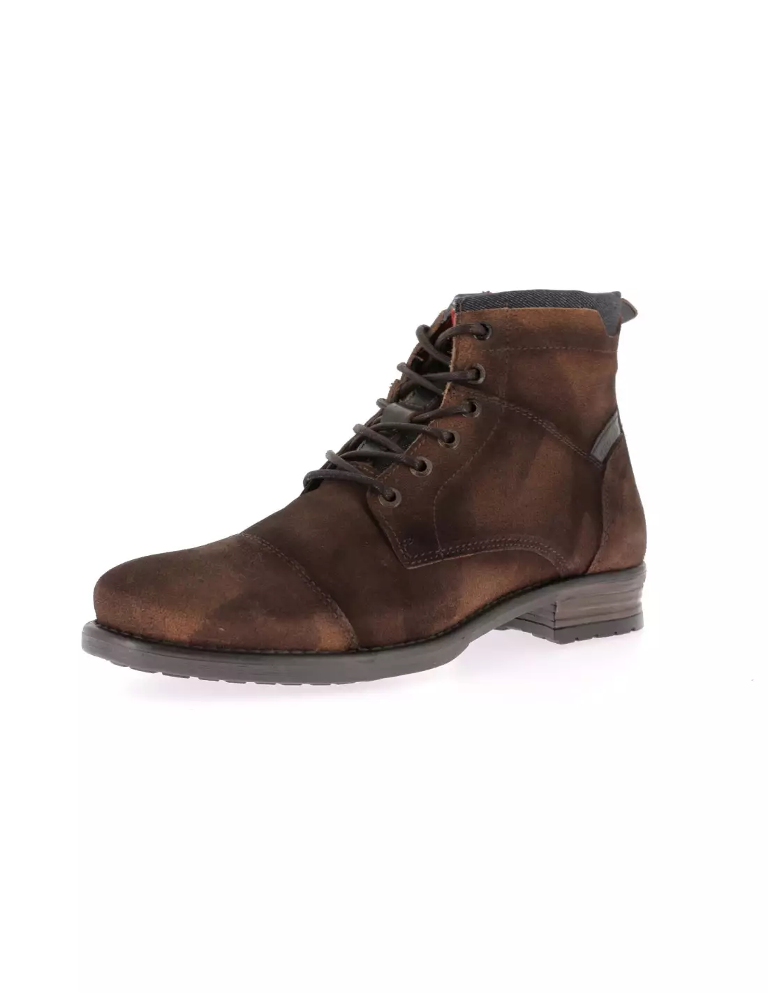 REDSKINS NATUREL - Bottines & boots TAUPE+MARINE