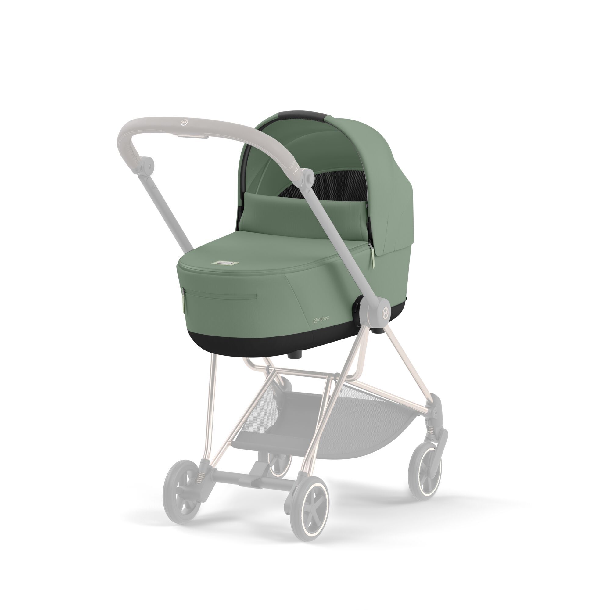 Mios Lux Carry Cot Babywanne Leaf Green