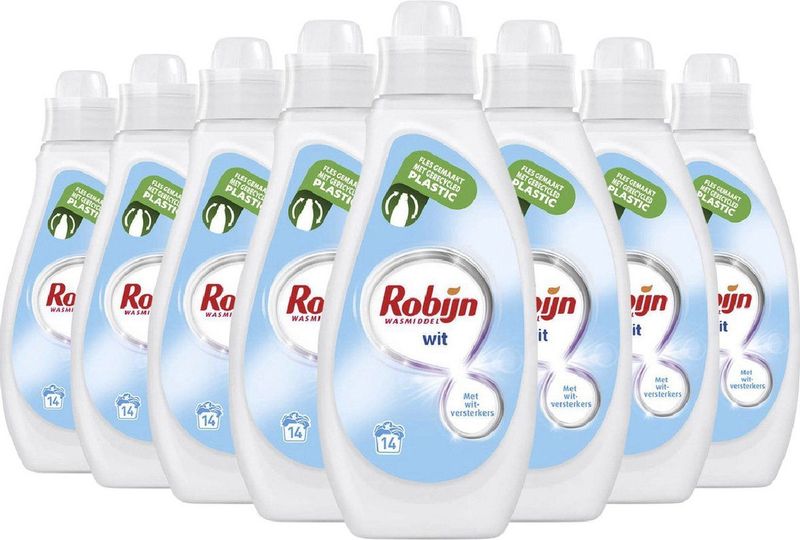 Robijn Vloeibaar Wasmiddel Wit Wasbeurten