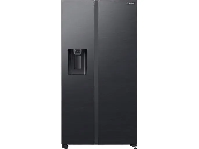 Samsung RS64DG5303B1 - Køleskab/fryser - side-by-side med vanddispenser, isdispenser - Wi-Fi - bredde: 91.2 cm - dybde: 71.6 cm - højde: 178 cm - 635 liter - Klasse E - mørkt rustfrit stål