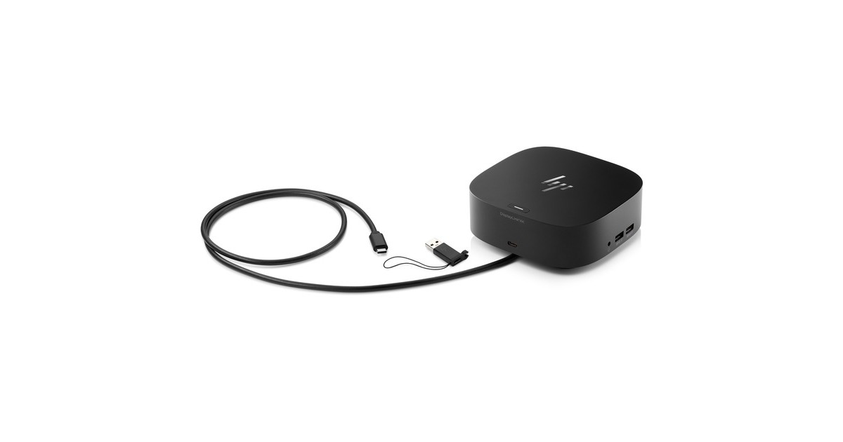 HPUSB-C/A Universal Dock G2 dockingstation  (Zwart)