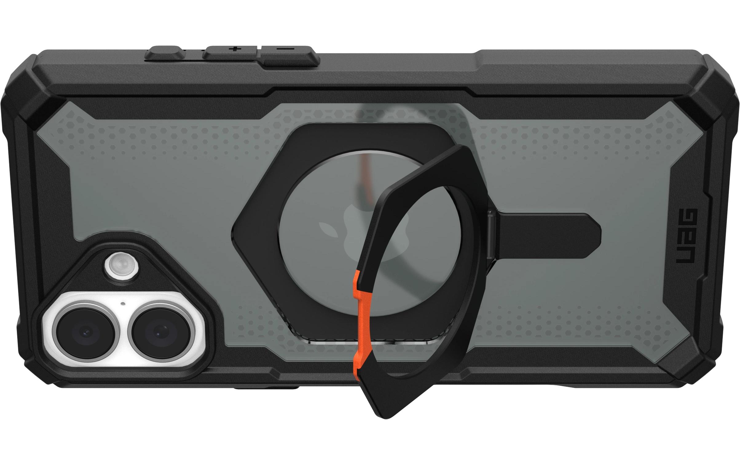 Back Cover Plasma XTE iPhone 16 Plus Black/OrangeSchutzhülle für das Apple iPhone 16 Plus