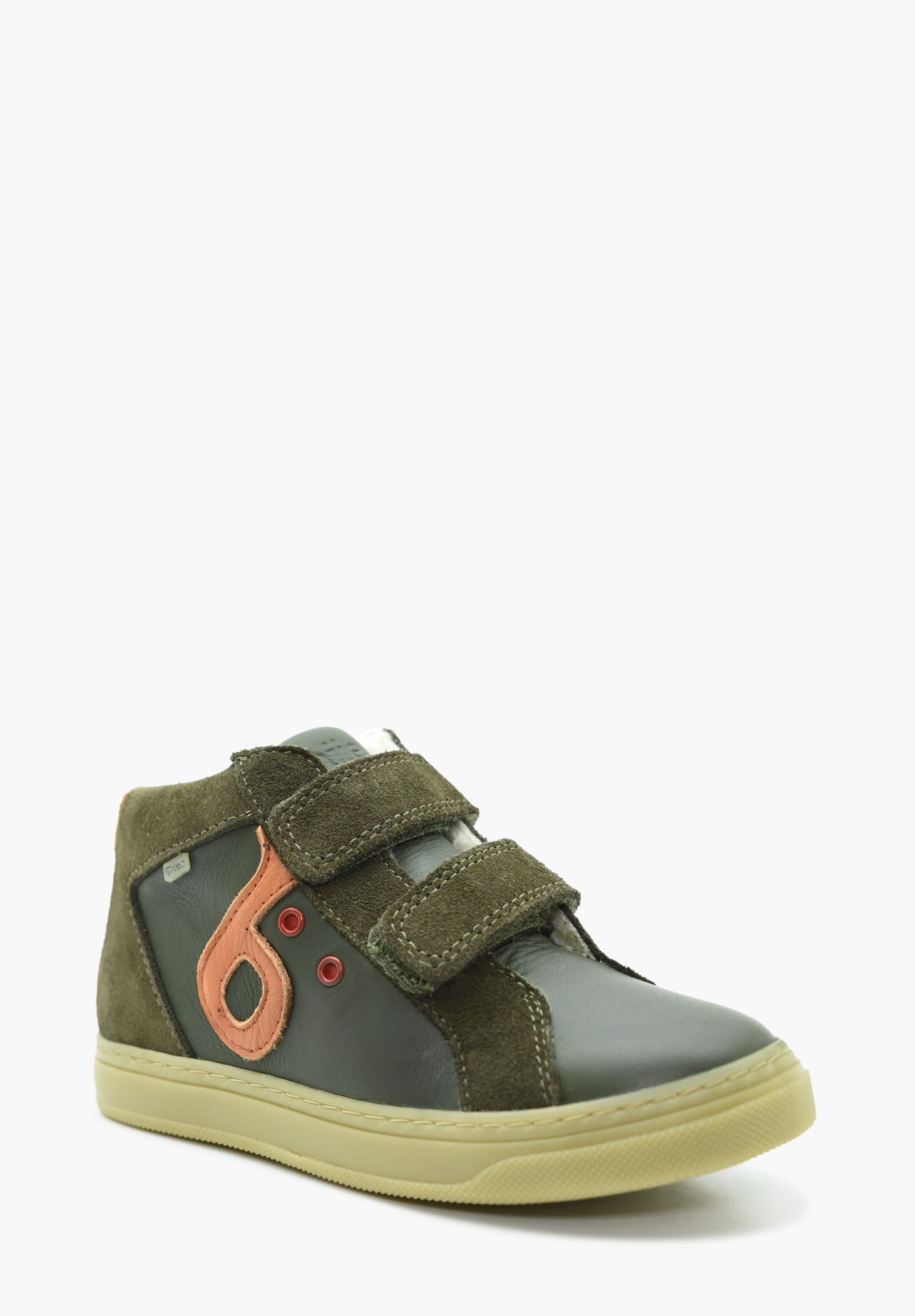 Orello logo TEX Wollfutter Kinder Grüne Orange