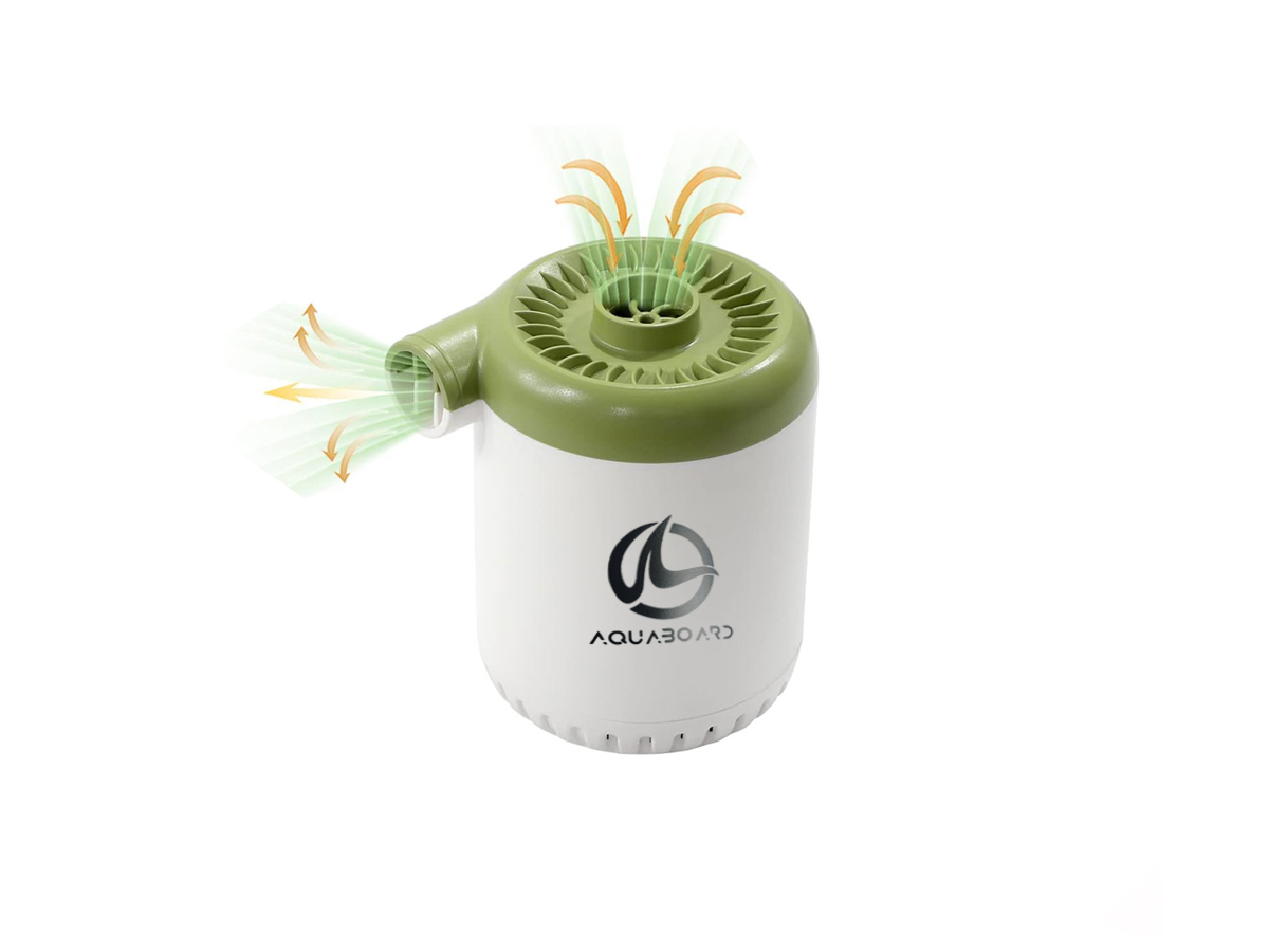 Aquaboard D2 oplaadbare luchtbedpomp - Green
