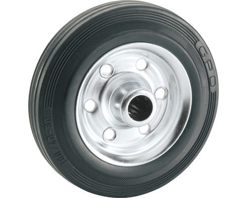Tarrox transportmaterieel zwenkwiel, tot 70 kg, met plaat en totale vergrendeling, 100 x 128 x 30 mm