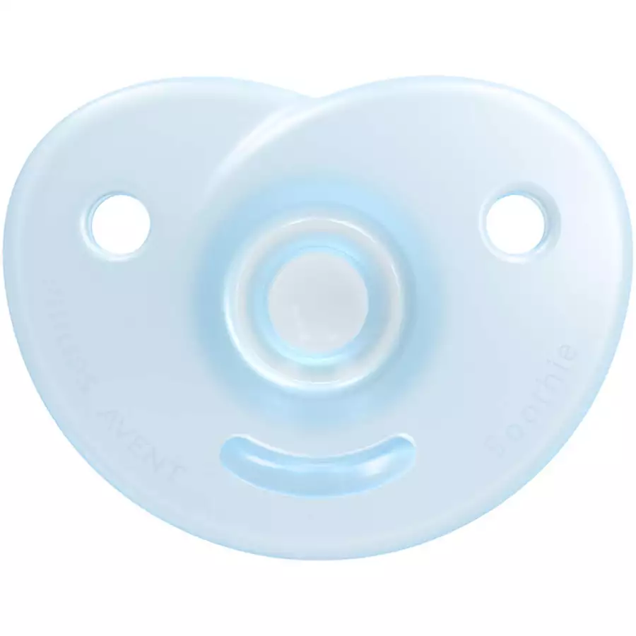 Philips Avent Schnuller Soothie SCF09921 0-6m in blau inklusive Stericase, 2 Stück
