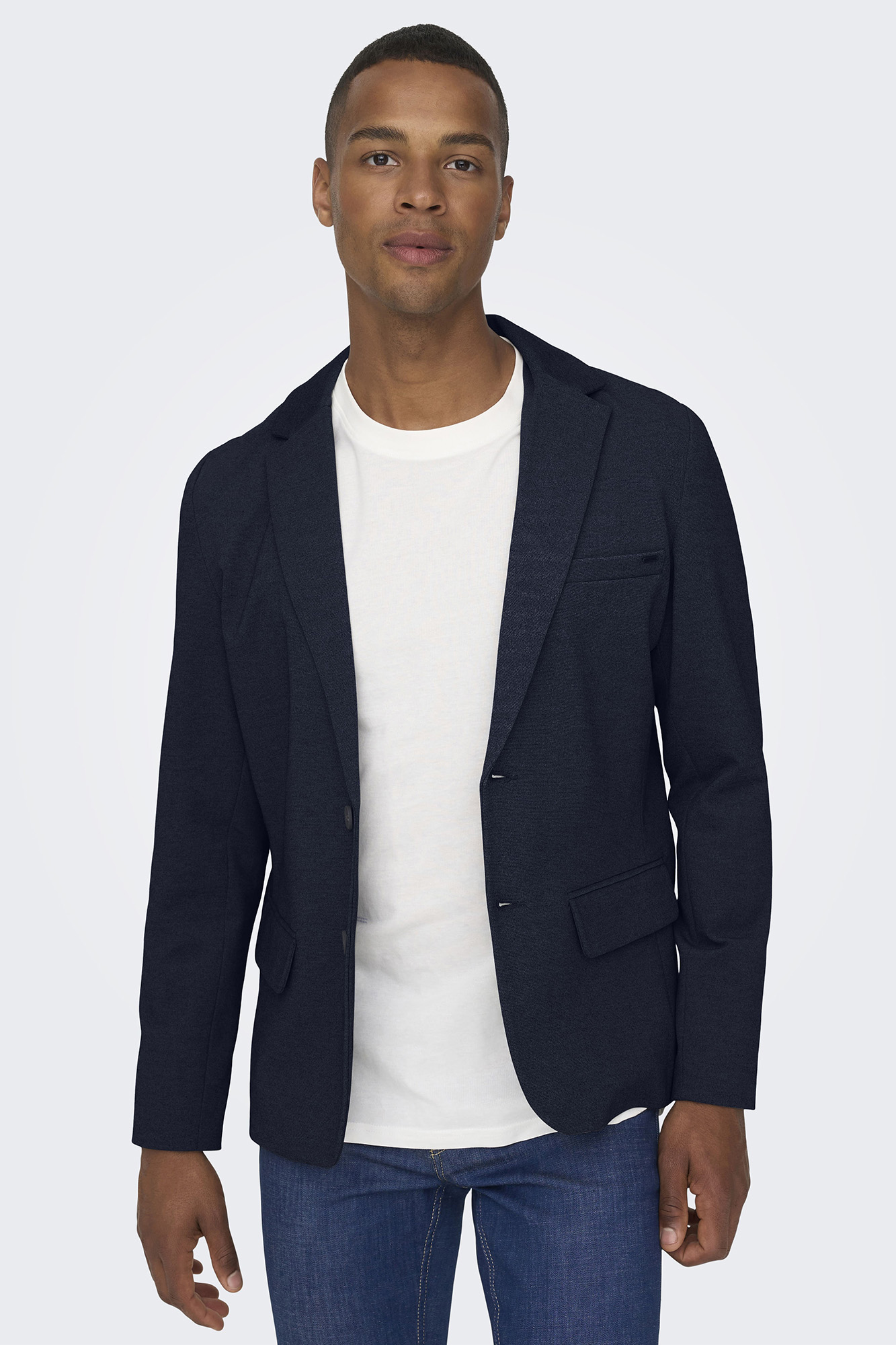 Blazer clássico de corte slim