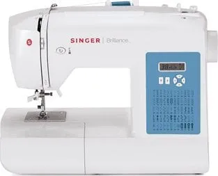 Singer Brilliance 6160 - Symaskine - 60 søm - 4 et-trins knaphuller - LCD display