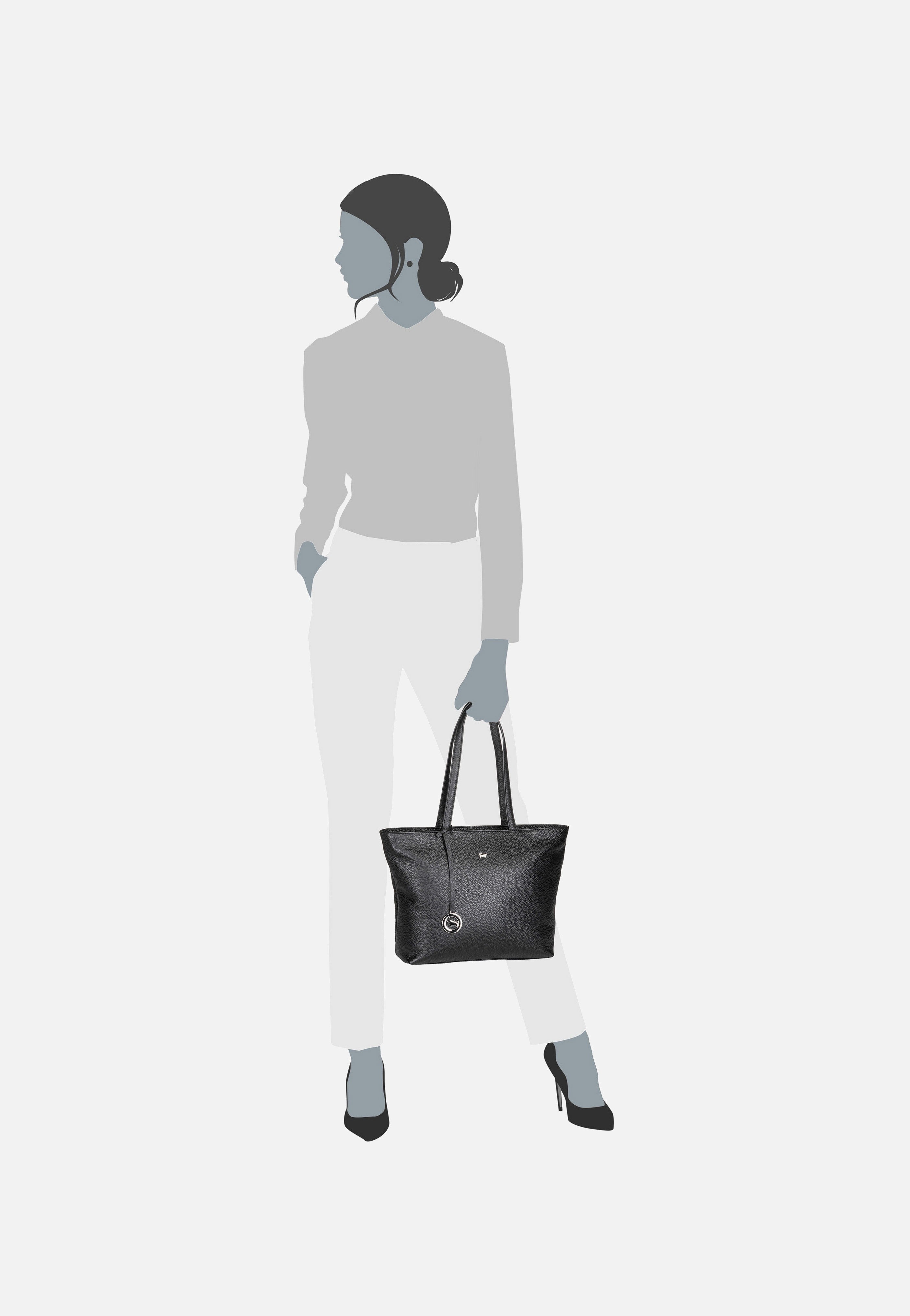 Hanna S 12077 Schwarz - Shopper