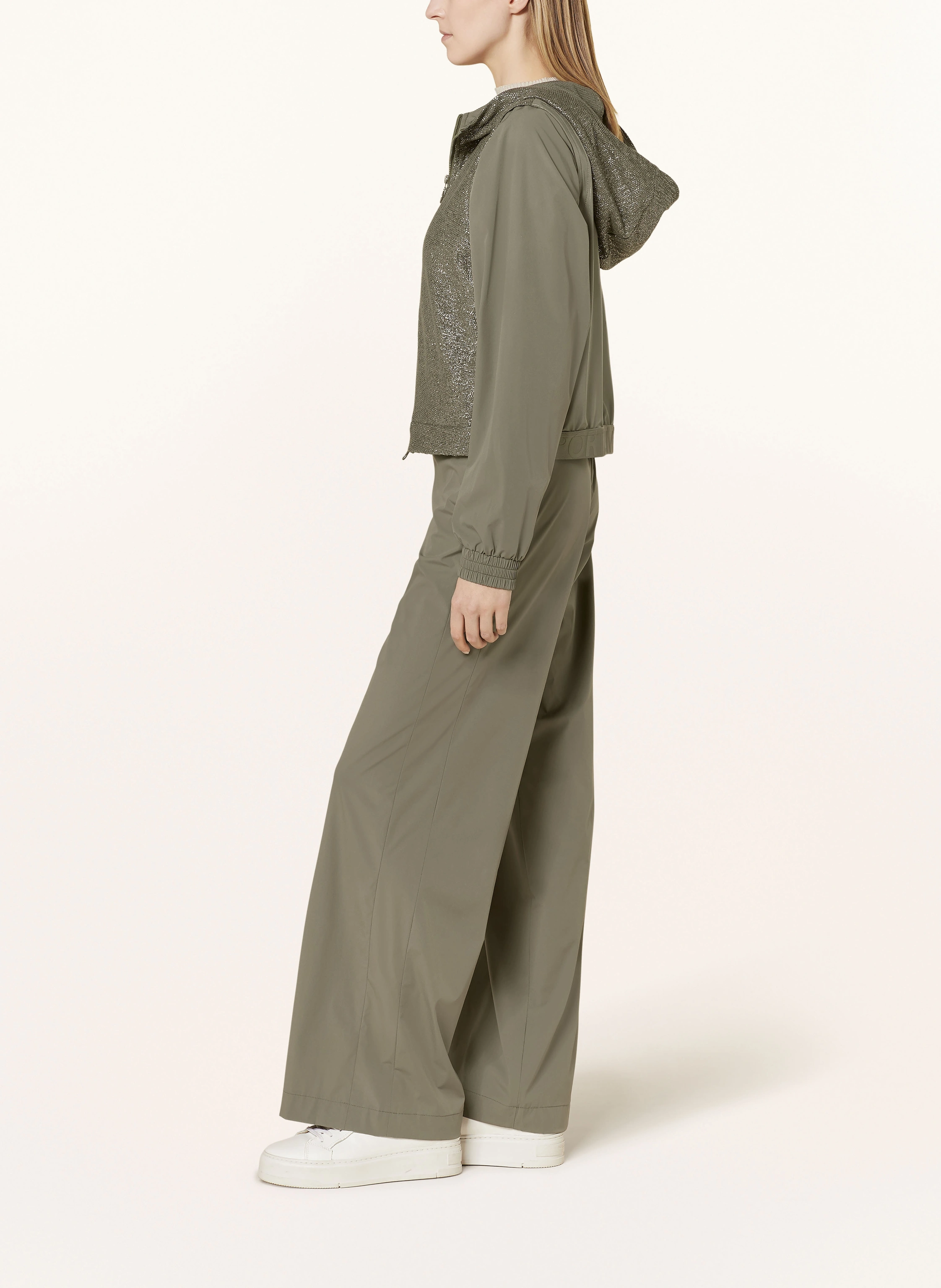ULLI EHRLICH SPORTALM 2-in1-Blouson im Materialmix