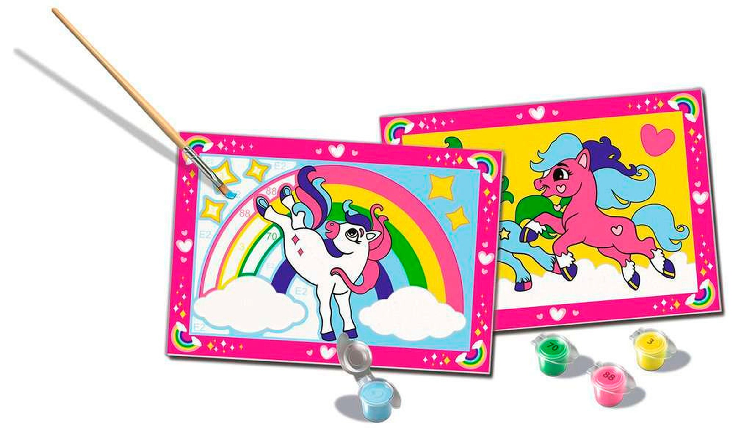 Ravensburger Zauberponys mit Regenbogen