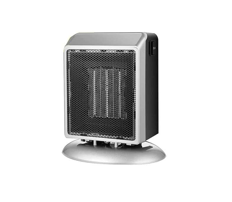 Chauffage électrique soufflant 400W/900W PTC argent noir Vendos85