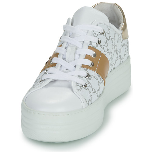 NeroGiardini - E409954D - Blanc / Cognac / Doré