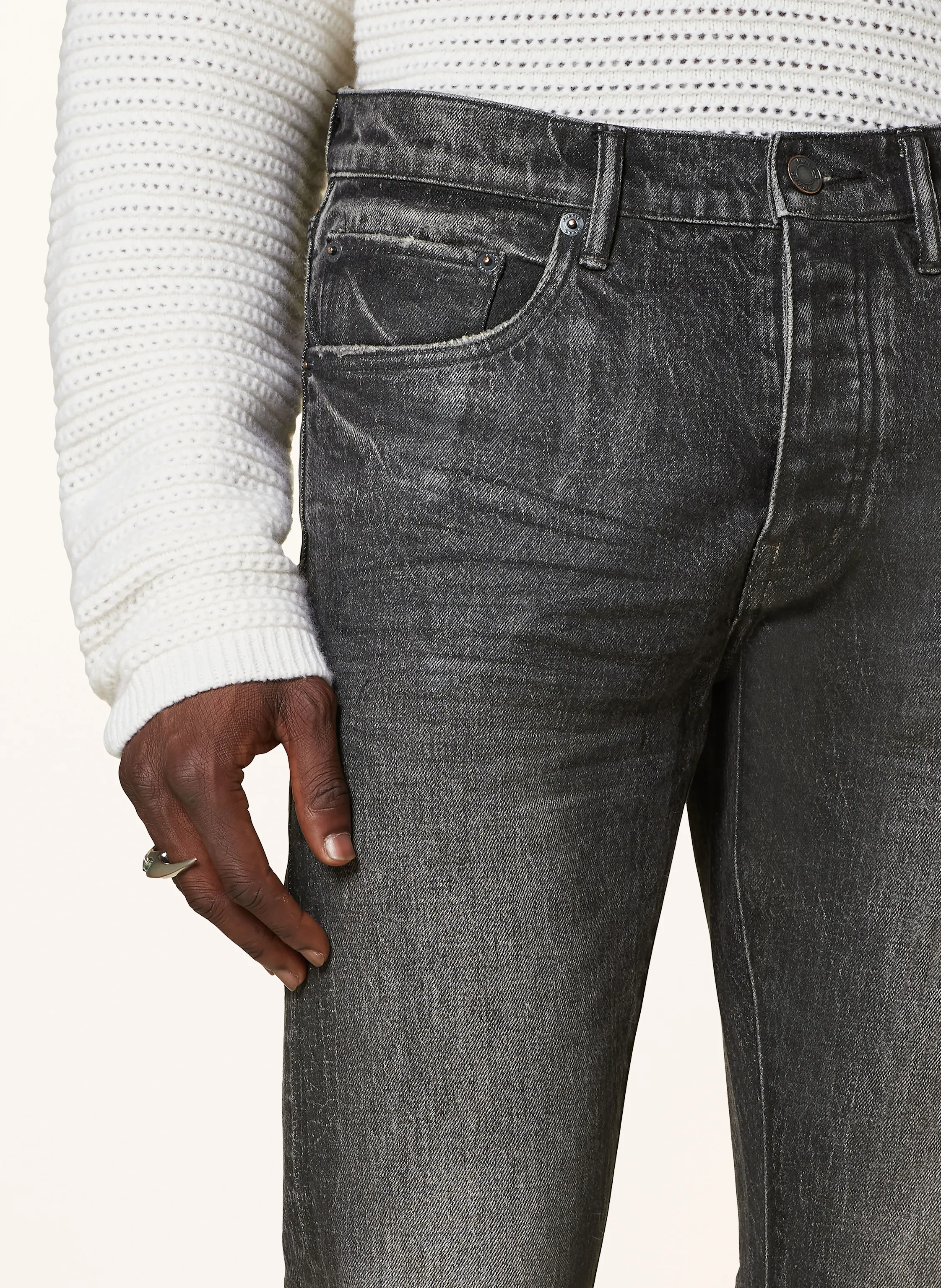 PURPLE BRAND Coated Jeans Skinny Fit