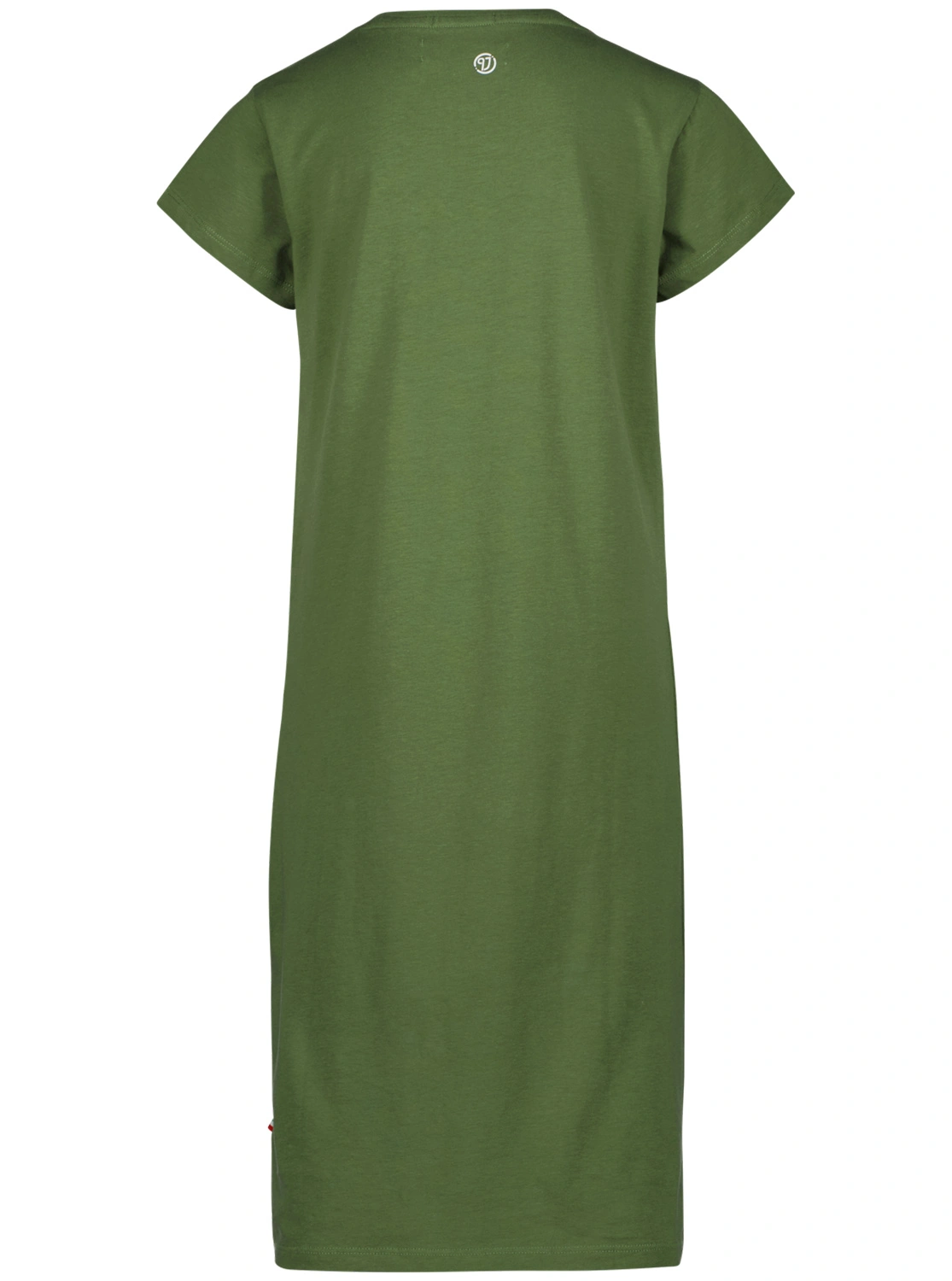 Jersey-Kleid BASIC LOGO in dark army