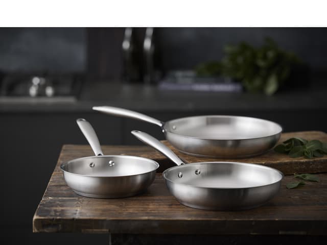 Pillivuyt Gourmet Roya Stegepande Dia 20 cm Stål