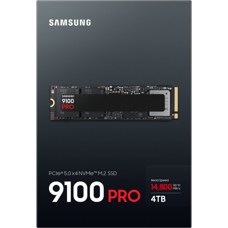 Samsung 9100 PRO PCIe® 5.0 NVMe™ M.2 SSD - 4 TB