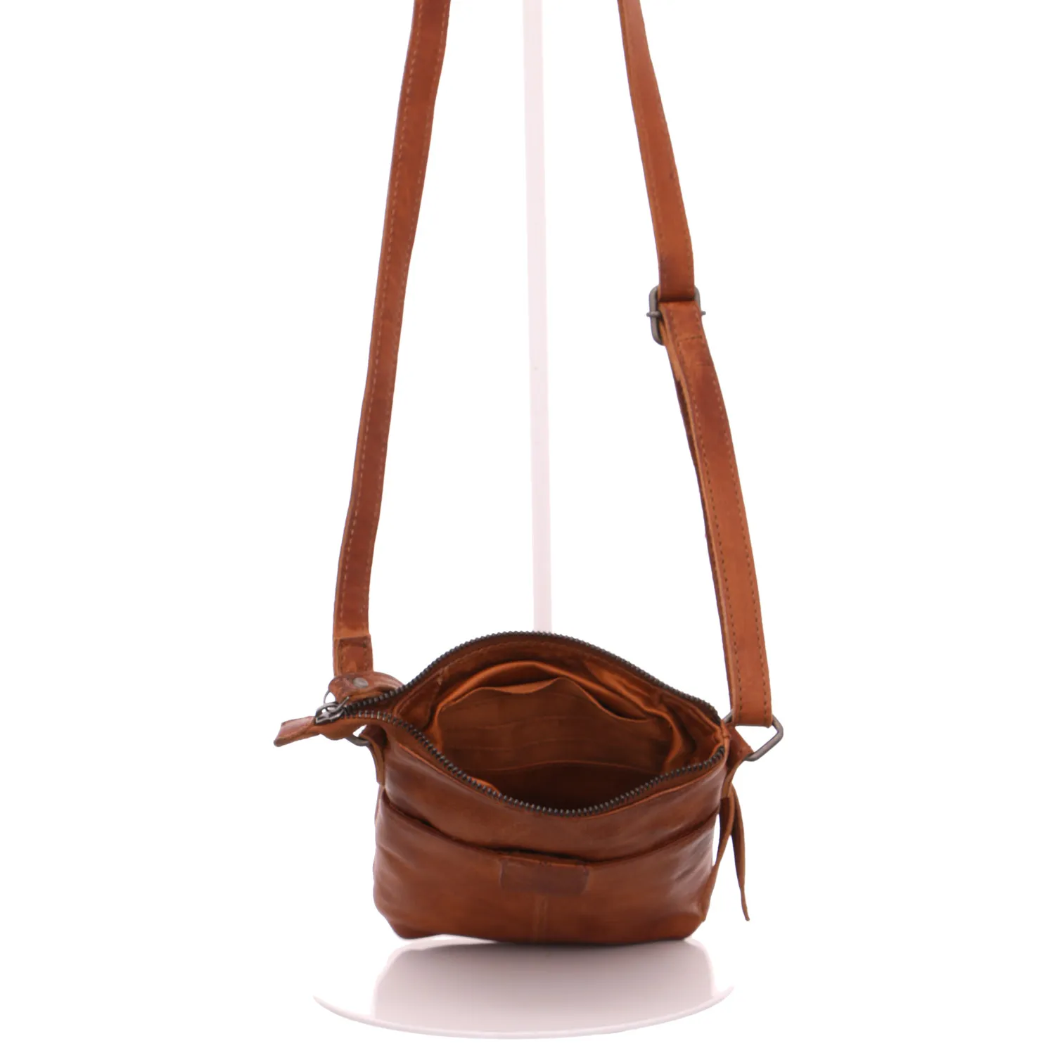 BEAR DESIGN Handytasche Gelb Leder  Handybag