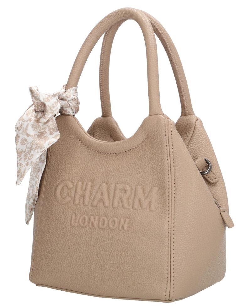 Charm Schoudertas Taupe Dames