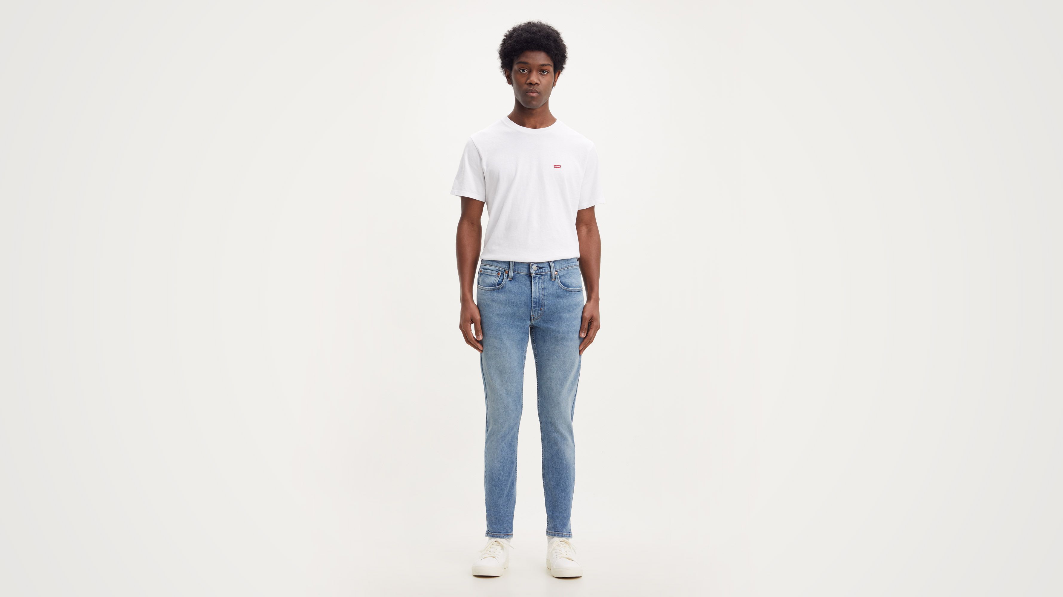 Jean skinny fuselé - Medium Indigo Worn In - Bleu