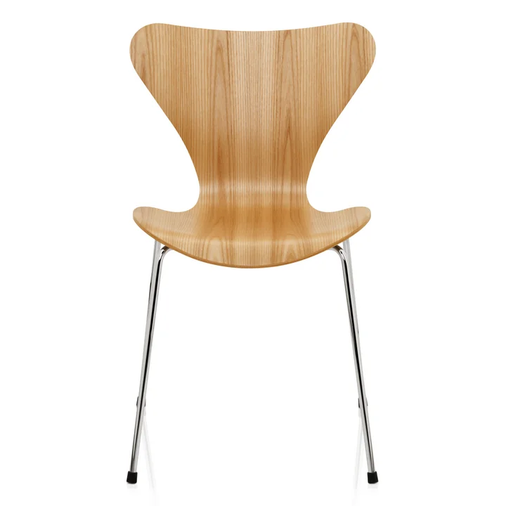 Fritz Hansen - Serie 7 Stuhl, Chrom / Ulme natur