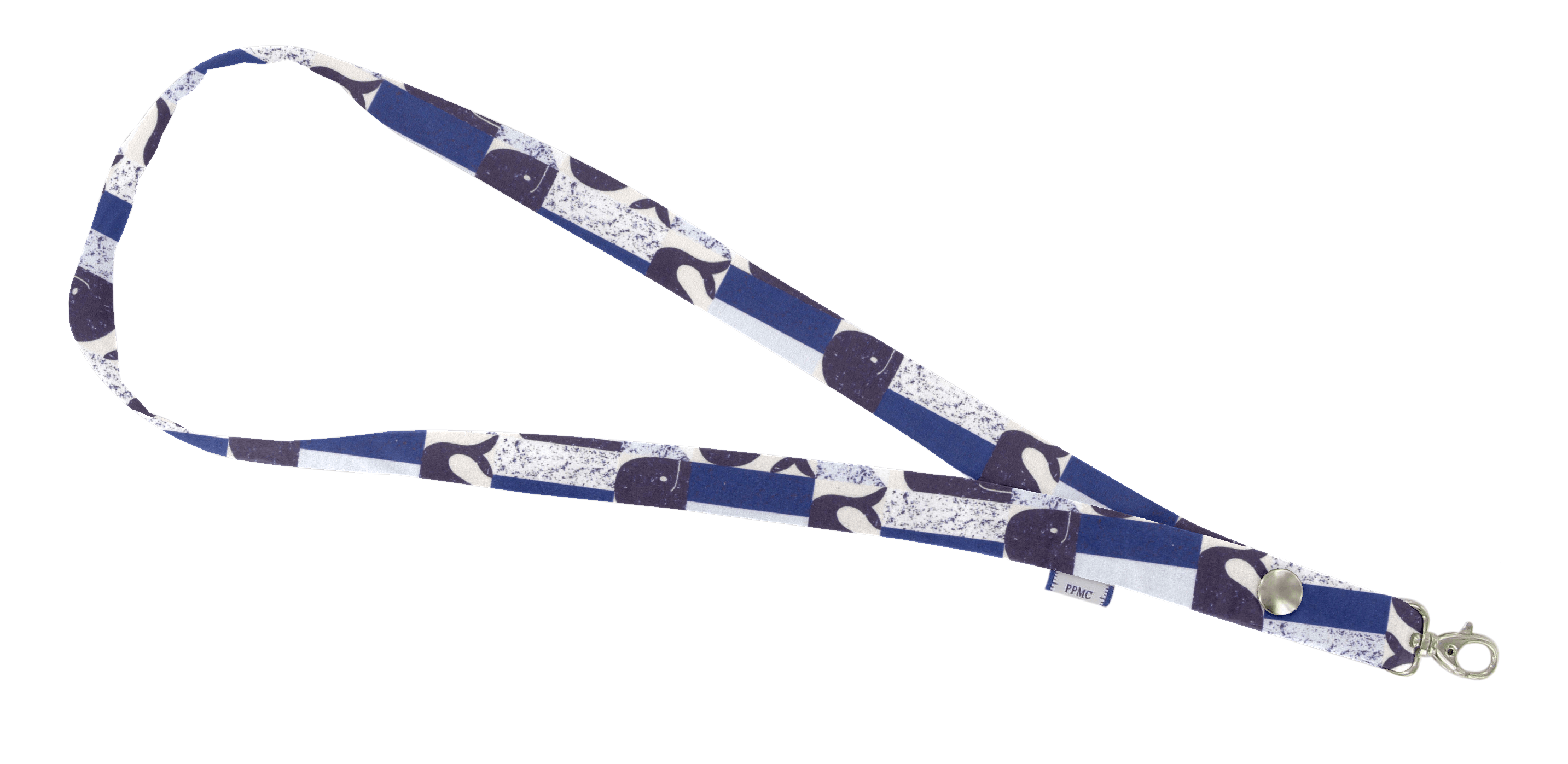Porte-Clés Collier Baleino Bleu