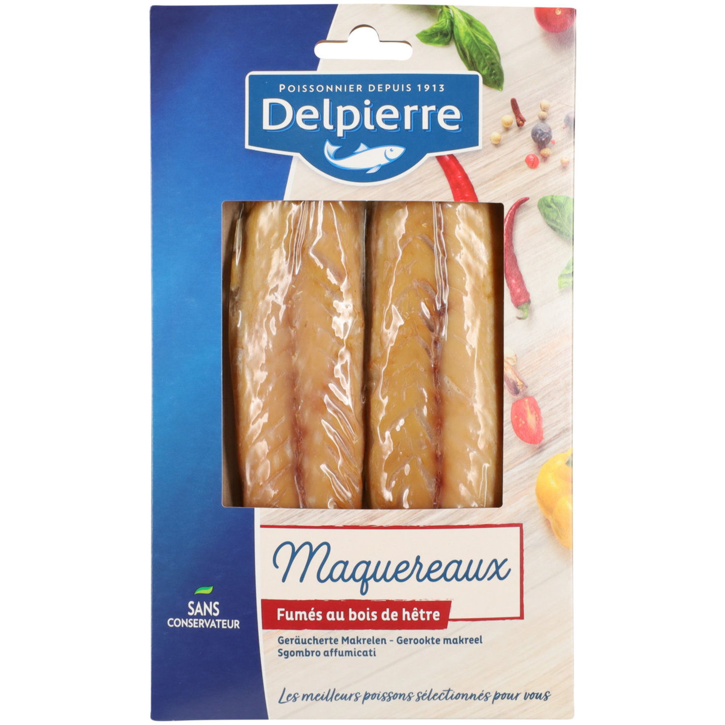 Delpierre Makrelenfilet geräuchert
